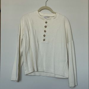 Madewell Seamed Henley Top